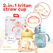 Tritan Sippy 360 Straw Cup - Leak Proof Training Bottle