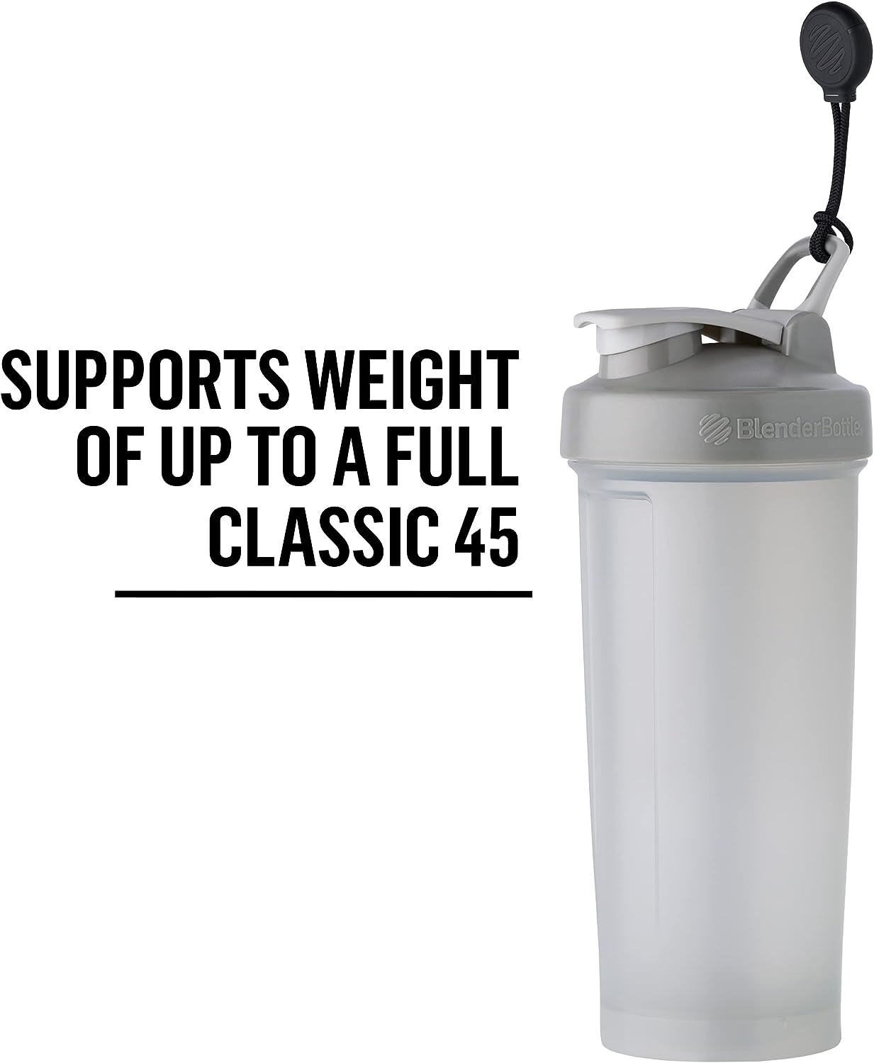 Lyellfe 7 Pack Plastic Shaker Bottle, 24 Oz Protein Shake Bottle for P –  BABACLICK