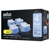 Braun Clean & Renew Refill Cartridges CCR, 4 Count