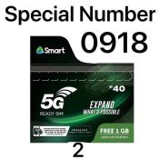 Smart 5G LTE Tricut Sim Card Brand New Fresh On Hand 0918 2