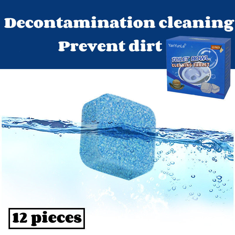 Eelhoe Toilet Cleaning Effervescent Tablet Toilet Descaling