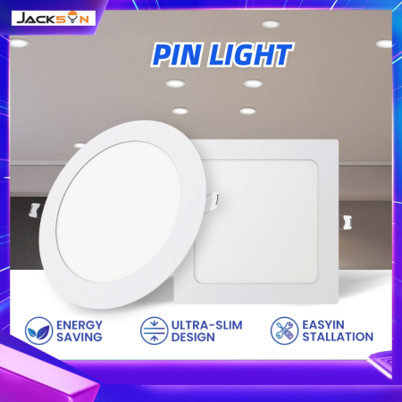 Led Recessed Down Light Ceiling Light Panel Light Pin Light 3W6W9W12W18W Round Light Square Light