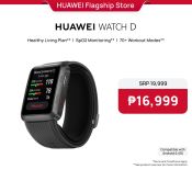 HUAWEI D Smartwatch | Health Monitoring | Sleep, Stress, Temperature