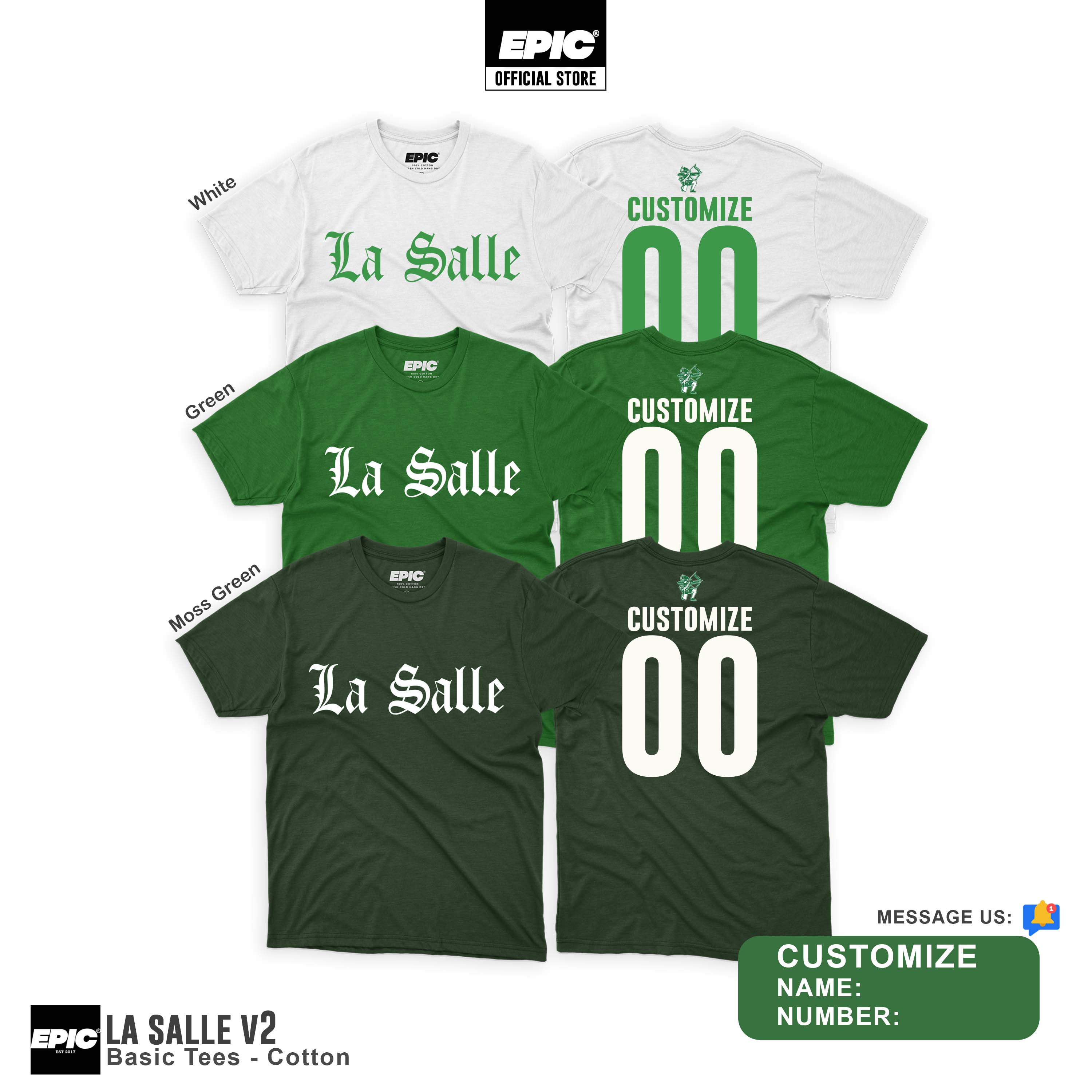 Buy De La Salle Polo Shirt online Lazada .ph