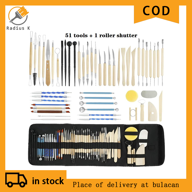 11pcs/set Clay Sculpture Pottery Tools Beginner's Clay Sculpting