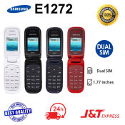 Samsung E1272 Dual SIM Flip Phone - Basic GSM Mobile