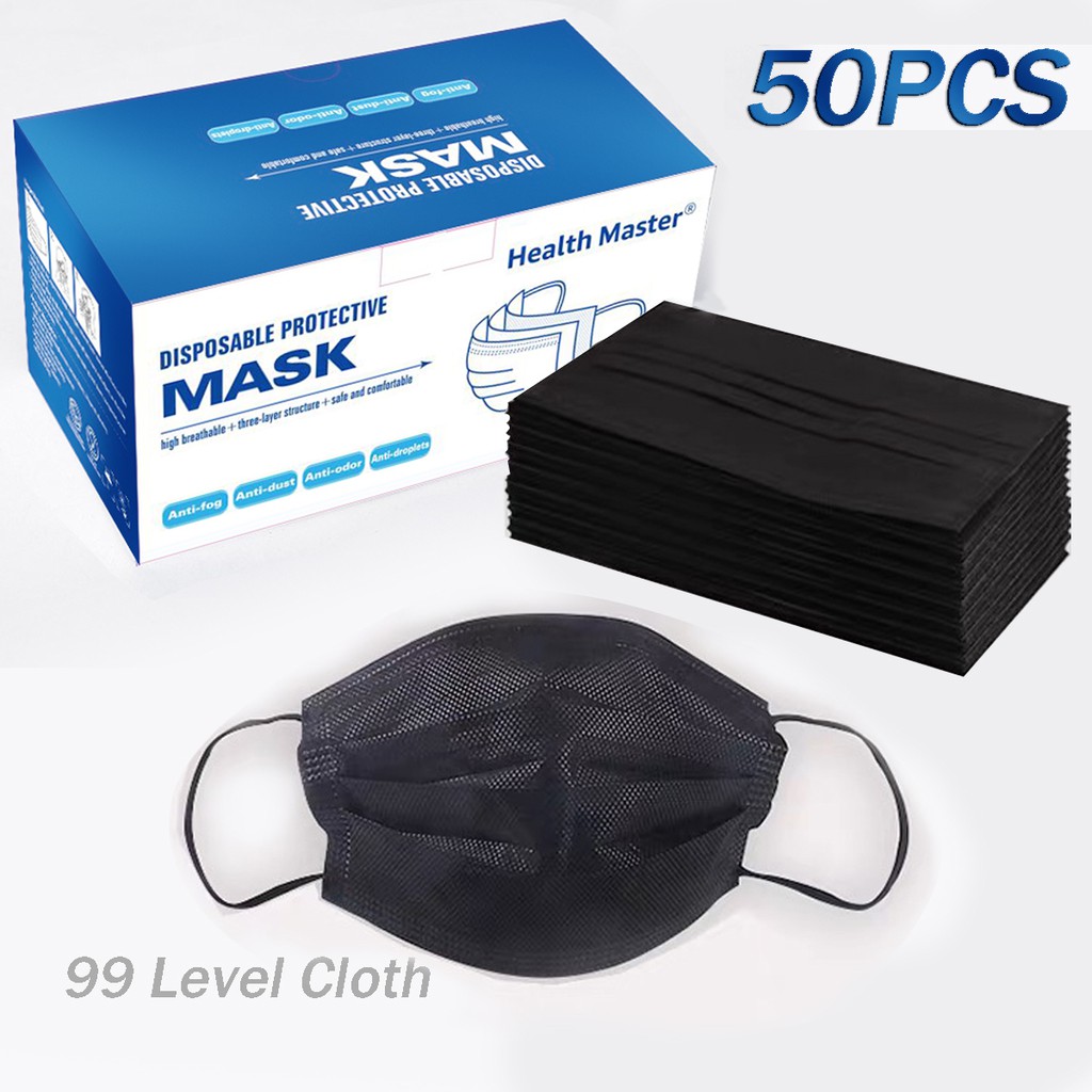 black face mask box