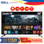 GELL 50" Smart TV with Frameless Screen and Multiport