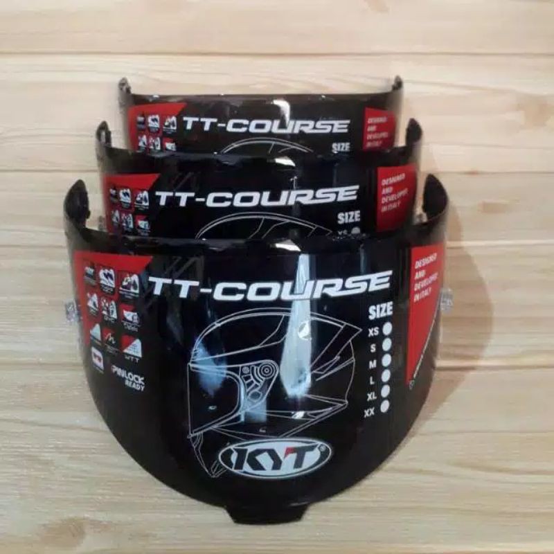 Visor kyt tt course dark smoke Clearance