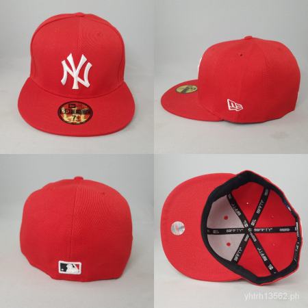 2022ny hat new shipping ny hat fully enclosed baseball cap men and women non-adjustable dodge cap white sox trend fashion sports bent brim hat new york yankees red fitted hat white aw1