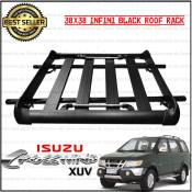 Isuzu Crosswind XUV Roof Rack Basket with Crossbar Clamp