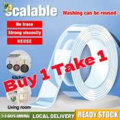 Nano Double Sided Tape - Strong, Waterproof, Reusable, Multifunction