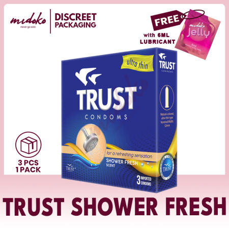 Midoko Trust Ultra Thin Shower Fresh Condom - 3s