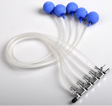 Aquarium Air Flow Splitter Control Valve for Fish Tanks