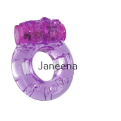 Janeena Penis Ring Vibrator Thick Vibrating Sex Toys For Men