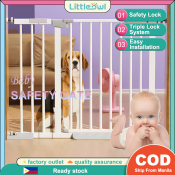 Baby Safety Gate - Auto Lock Security for Stairs & Balcony