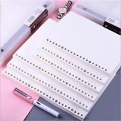 Notebook A5/B5/A4 Refill paper 20/26/30 holes Refill pages/ loose leaf for binder