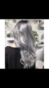 Bremod hair color metallic gray with oxidizer