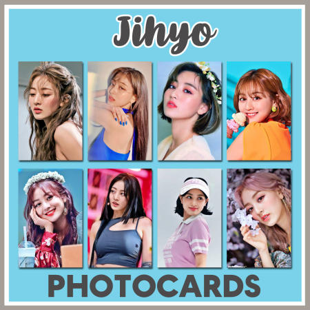 Twice Jihyo Photocards / Lomocards Prints/Customized P-Pop Artist Personalized