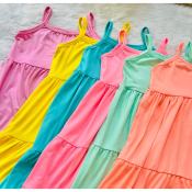 Spaghetti Strap Dress for Kids by 