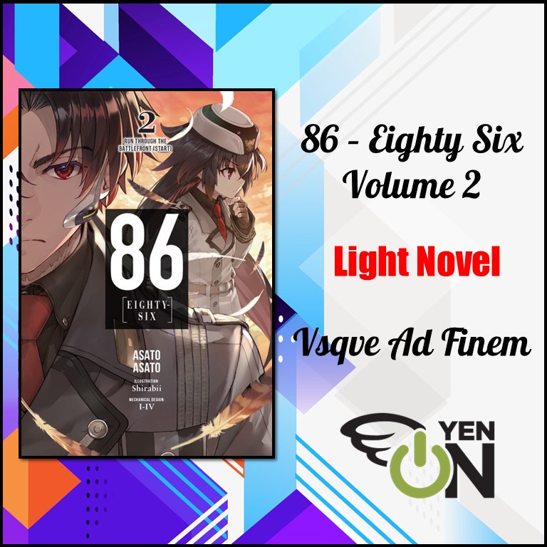 86--Eighty-Six, Vol. 2 (light novel): Run Through the Battlefront (Start)  by Asato Asato, Shirabii, Paperback