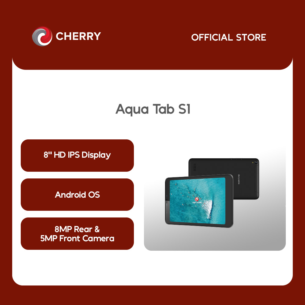 CHERRY Aqua Tab S1 with Screen Protector