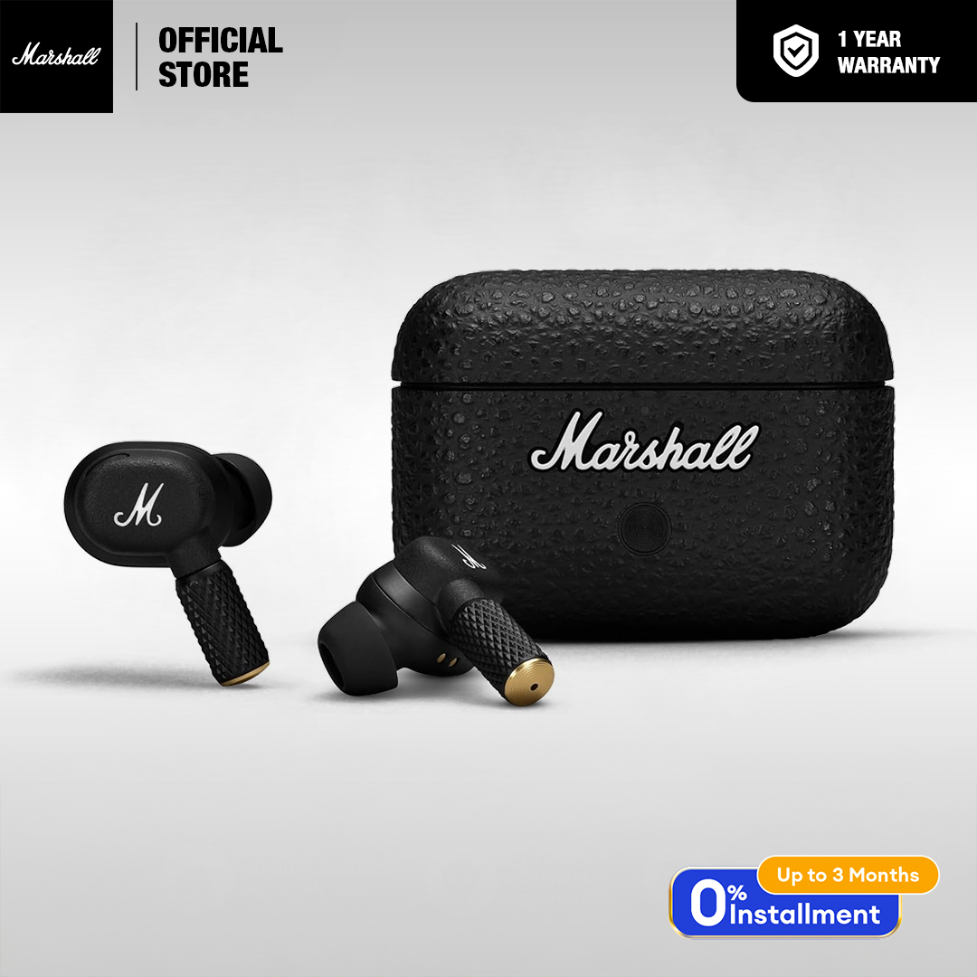 Marshall Motif Anc Earbuds Noise Cancelling Wireless Earphones