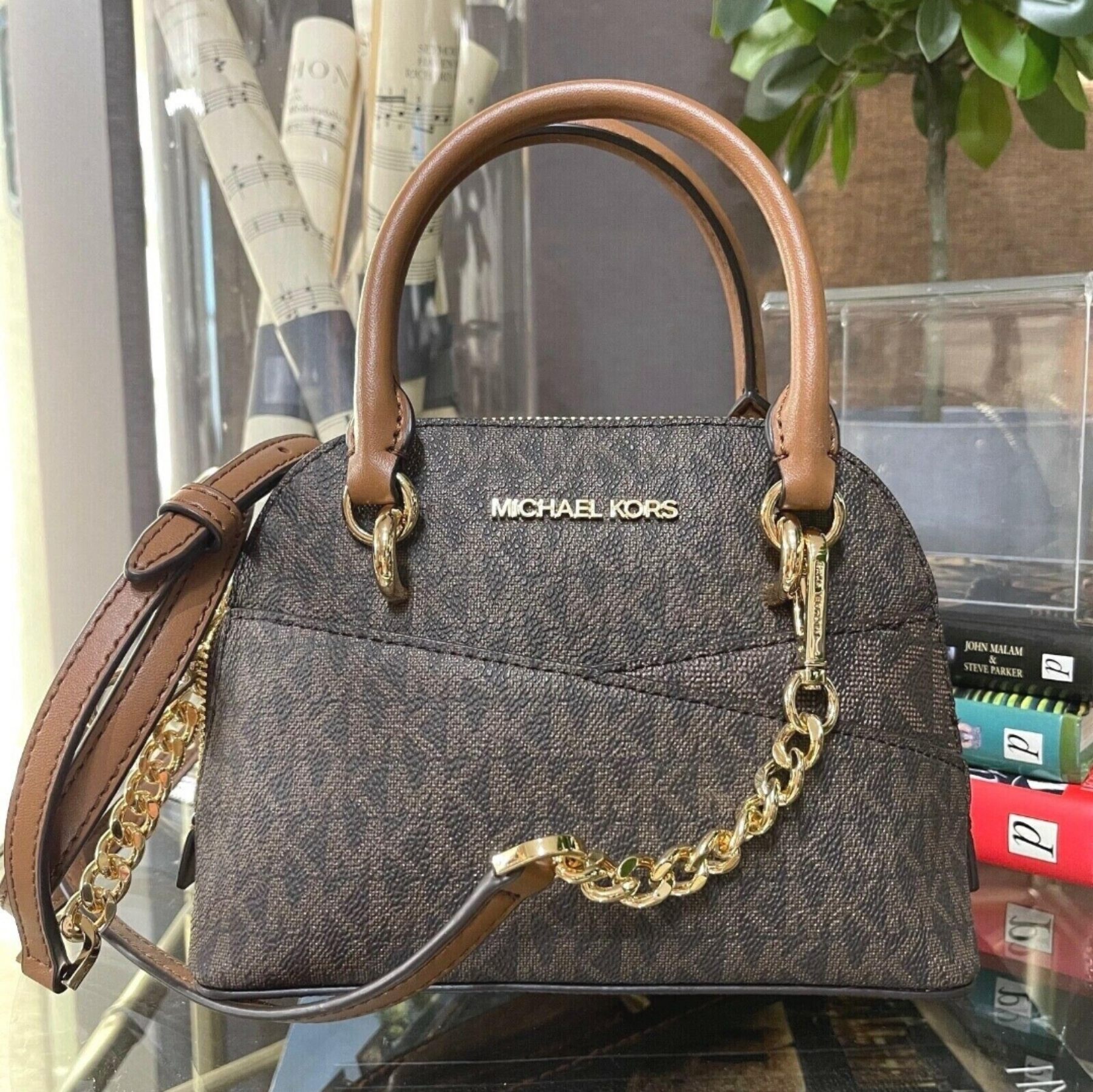 Shop Michael Kors Dome Bag online 