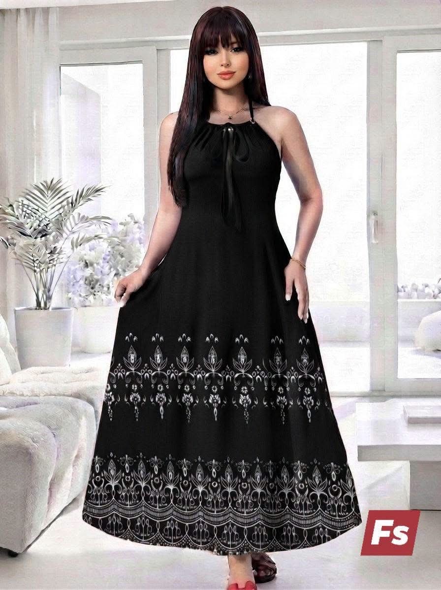 HALTERED DRESS FOR WOMEN