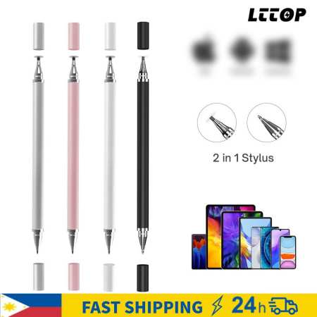 Universal 2-in-1 Stylus Pen for Tablet and Mobile Devices