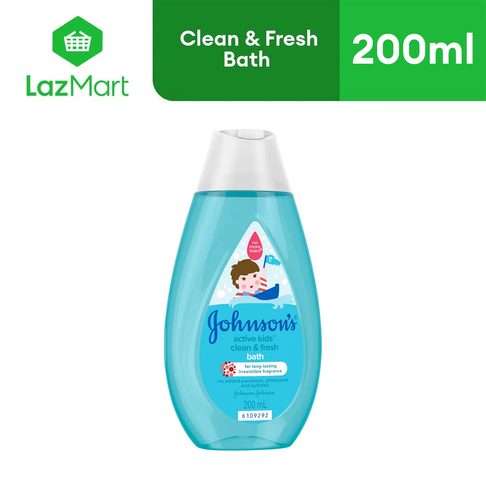 Johnson's Active Kids Clean Fresh Shampoo 100ml