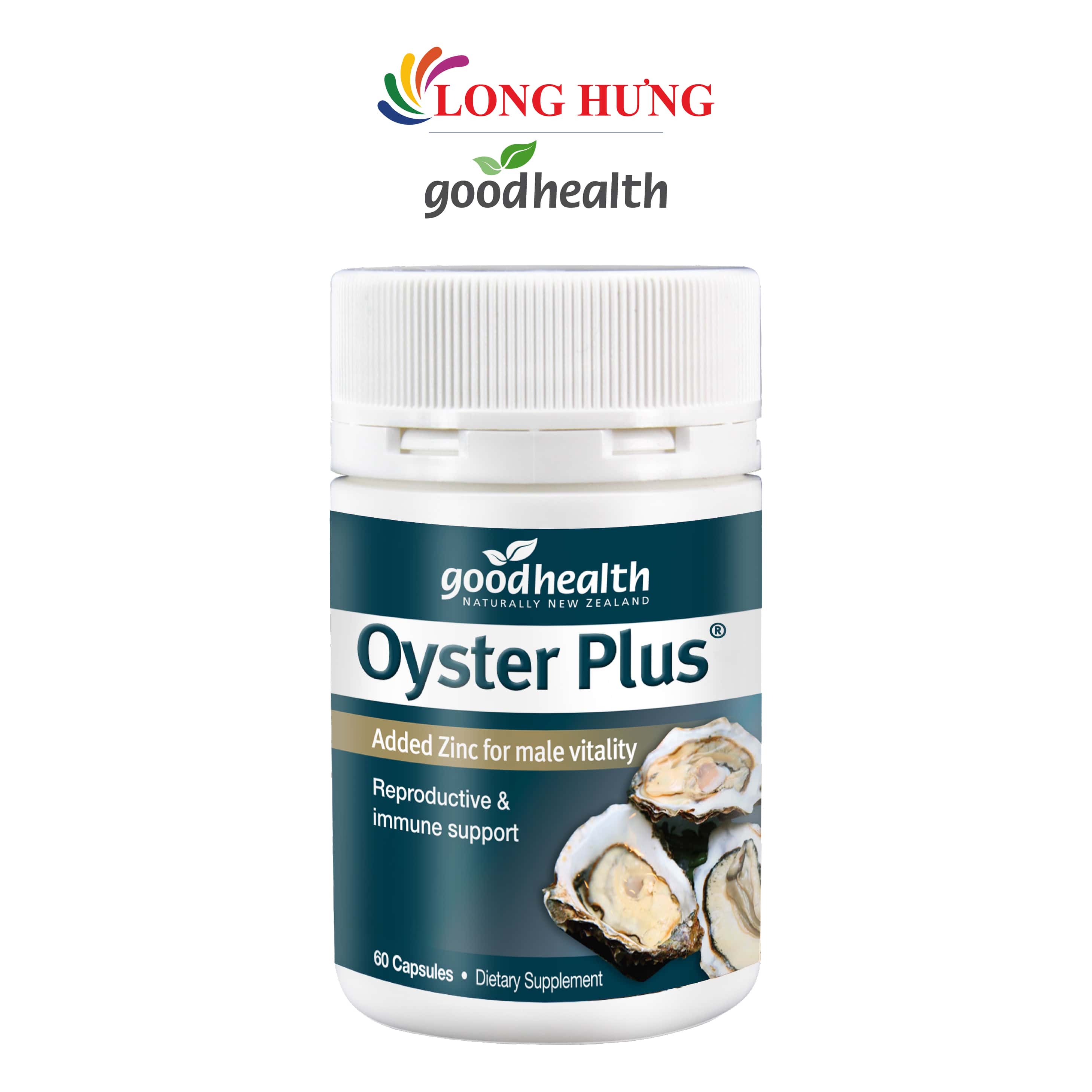 Viên uống GoodHealth Oyster Plus tinh chất hàu hỗ trợ sinh lý nam