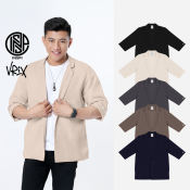 INSPI x Vrix Korean Style Half Sleeve Blazer for Men