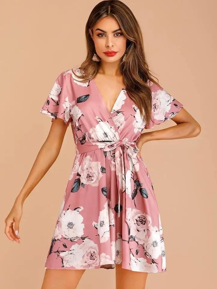 lazada wrap dress