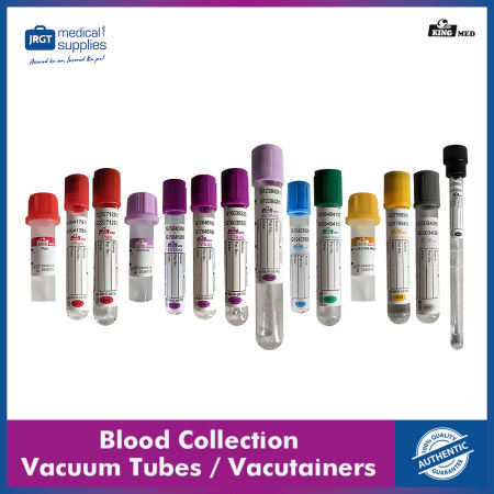 Blood Collection Vacuum Tubes / Vacutainers