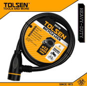 Tolsen Heavy Duty Bicycle Lock with 2 Iron Keys  55170