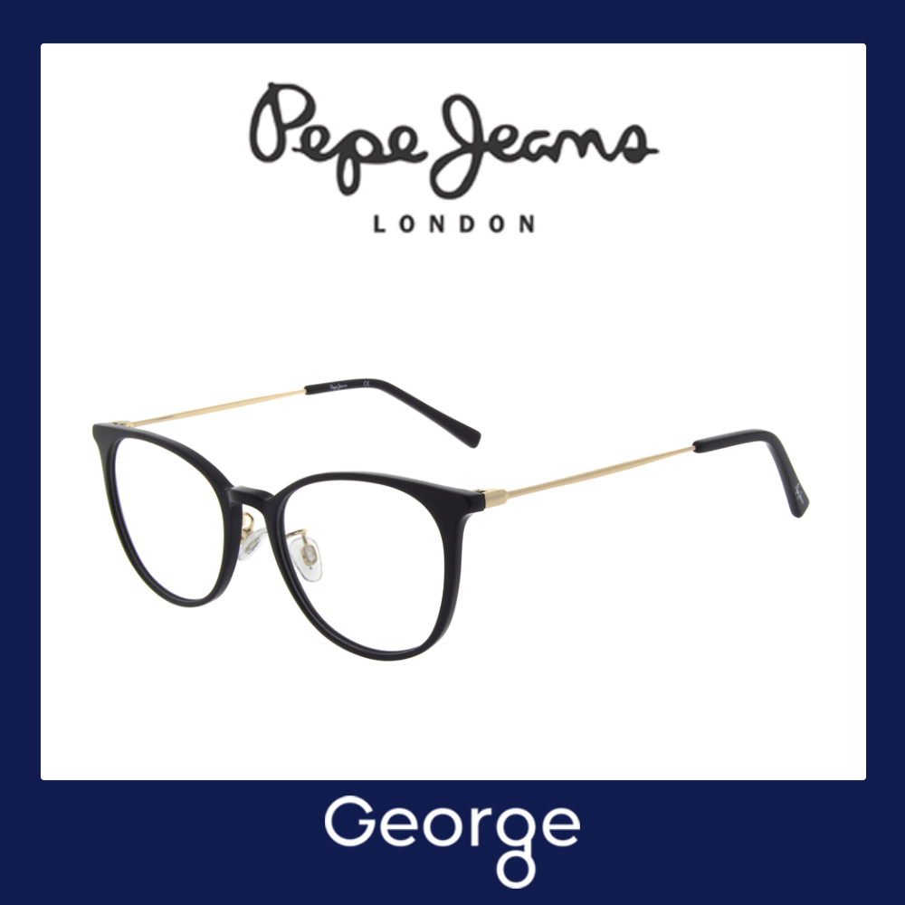 Pepe Jeans AMBRAISE PJ1321 GUN METAL Authentic Men and Women Eyeglasses/ Eyewear / Branded Optical / Made in / replaceable lens with prescription | Lazada PH