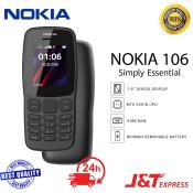 Nokia 106 Dual Sim Basic Phone, Original Keypad Cellphone