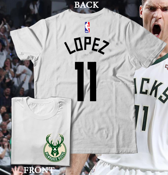 Milwaukee Bucks #21 Brook Lopez Cream City Stitched NBA Jersey