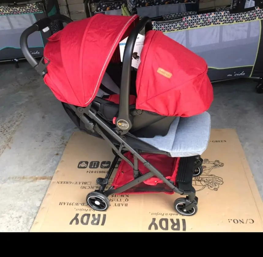 Baby 1st Stroller With Car Seat Off 71, Car Seat Caddy Stroller