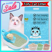 Tofu Residue Cat Litter - Fast Clumping, 6L 