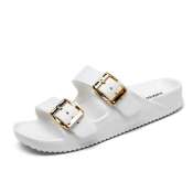 Gold Strap Flat Sandals for Women, Classic and Trendy