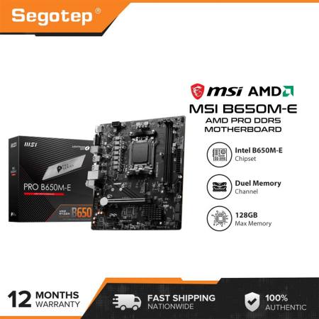 MSI AMD PRO B650M-E DDR5 Motherboard