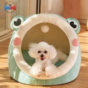 Cartoon Pet Bed: Foldable, Removable, Washable. (Brand: [if available