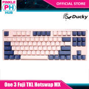 PinkleHub DUCKY Fuji TKL Hotswap Mechanical Keyboard