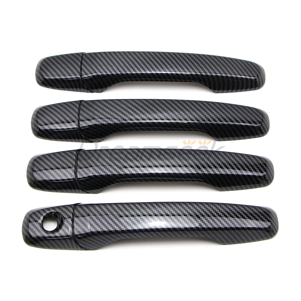 Carbon Fiber Print Side Door Handle Covers For Honda CR-V (2012-2016) – Smart Hole Compatible