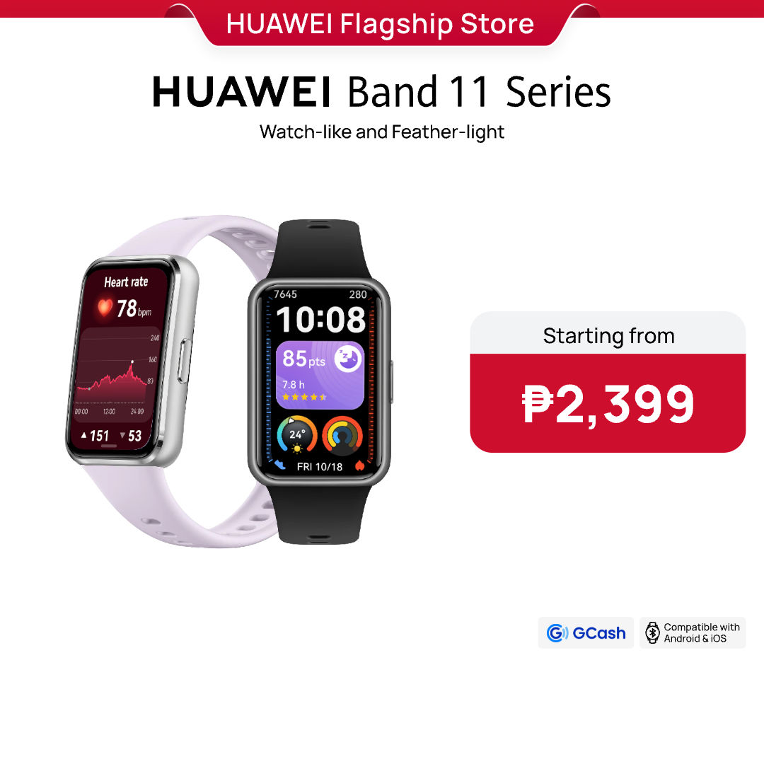 HUAWEI Band 11 Series Smartwatch l 1.62″ AMOLED Display l Professional Health Management l 100+ Workout Modes