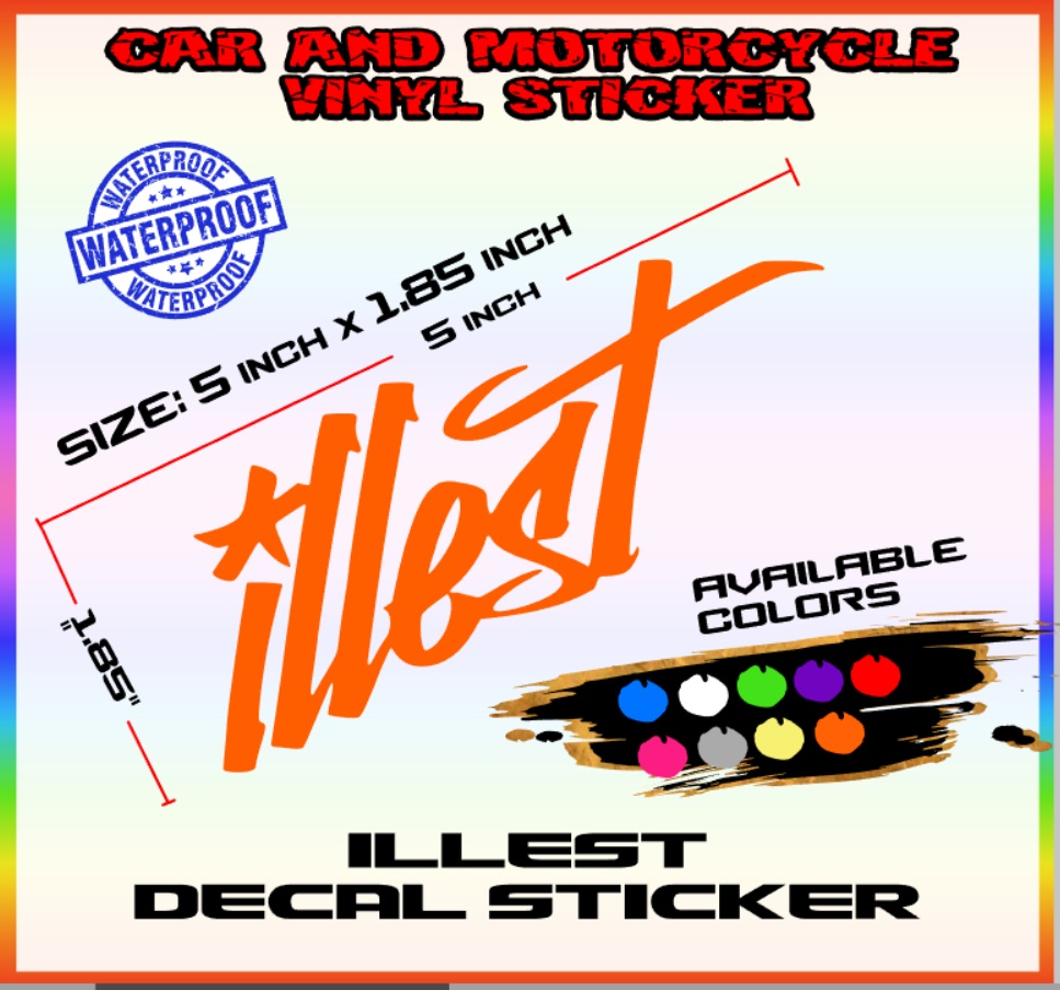 Shop Illest Stickers online | Lazada.com.ph