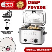 3D Mini Electric Deep Fryer MDF-836B 1.2 L