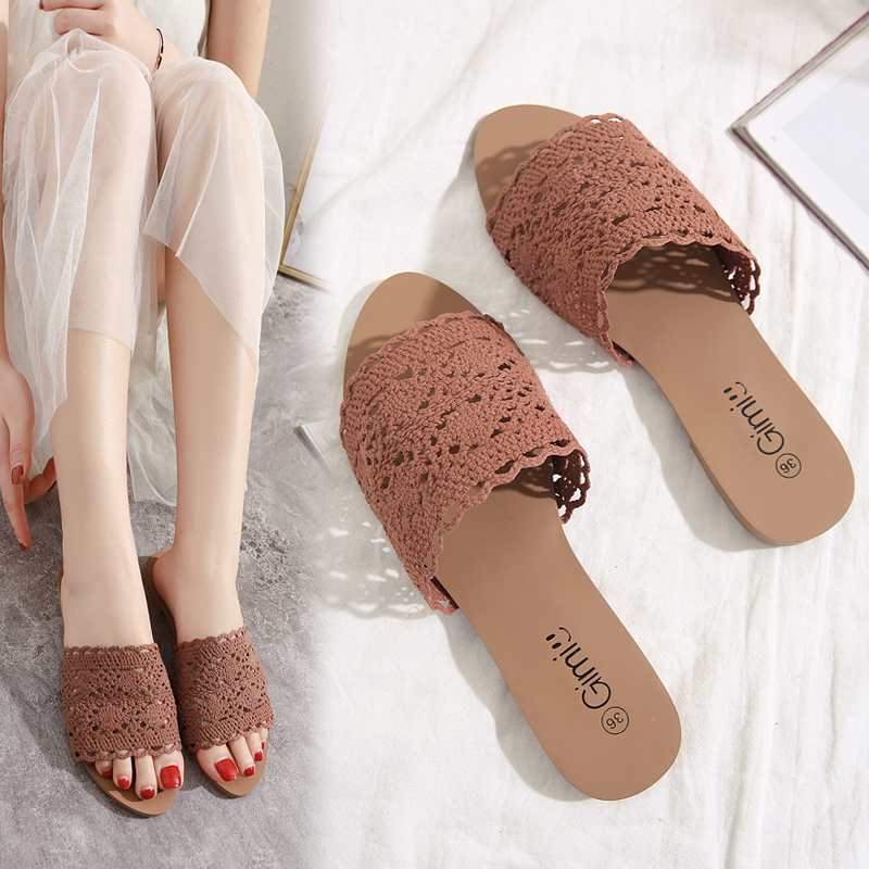 Source summer 9.5cm high heels large size 42 rubber open toe ladies female  women sandals slippers shoes on m.alibaba.com